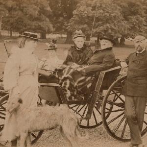 Catherine Gladstone (ne Glynne); William Ewart Gladstone and friends Greetings Card Fast Delivery Sale Online