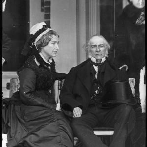 Catherine Gladstone (ne Glynne); William Ewart Gladstone Greetings Card Sale Comfortable