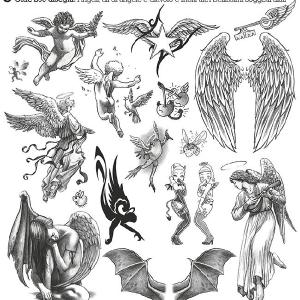 Angels and Wing Designs  Softcover Book Sale Clearance