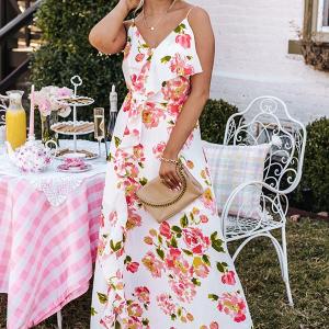 Writing Novels Floral Maxi Discount 2025 Unisex