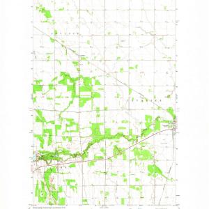 1964 Backoo, ND - North Dakota - USGS Topographic Map Discount Reliable