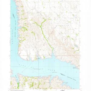 1964 Campbell Creek, SD - South Dakota - USGS Topographic Map Outlet Collections