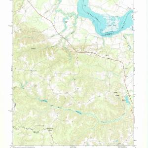1968 Loretto, VA - Virginia - USGS Topographic Map Discount Online