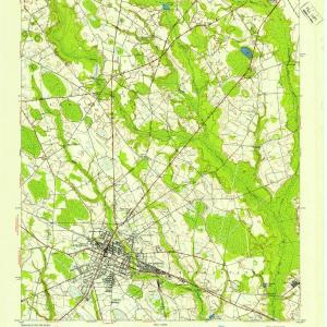 1949 Laurinburg, NC  - North Carolina - USGS Topographic Map Wholesale Pice Cheap Pice
