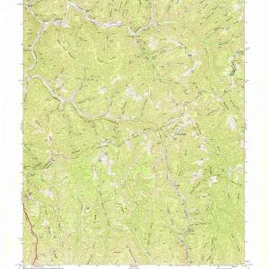 1968 Jewell Ridge, VA - Virginia - USGS Topographic Map Buy Cheap Eastbay
