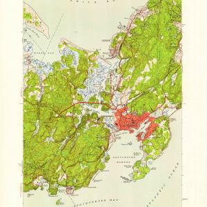 1949 Gloucester, MA  - Massachusetts - USGS Topographic Map Buy Cheap Visit New