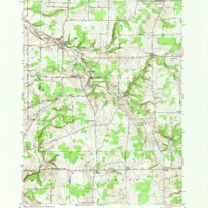 1949 Cowlesville, NY - New York - USGS Topographic Map Best