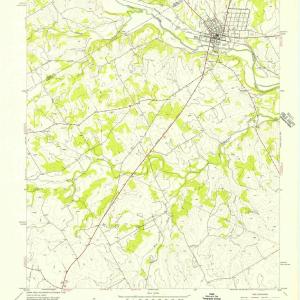 1956 Hico, TX - Texas - USGS Topographic Map v2 Free Shipping Genuine