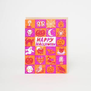 PHOEBE WAHL -- Spooky Squares Halloween Cheap From China