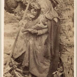 'As a Soothsayer' (Richard Cockle Lucas) Portrait Print Buy Cheap With Paypal