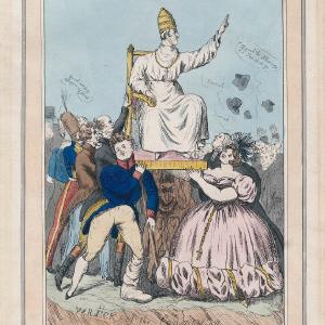 'Arthurs Seat' (Henry William Paget, 1st Marquess of Anglesey; Sir Robert Peel, 2nd Bt; Sir Frances Burdett, 5th Bt; King George IV; Arthur Wellesley, 1st Duke of Wellington; Daniel O'Connell; Elizabe Free Shipping Real