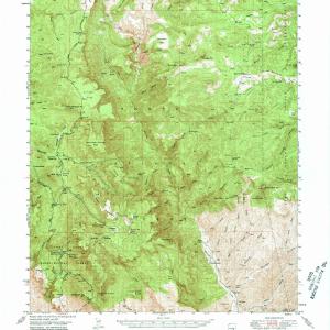 1949 McFadden Peak, AZ - Arizona - USGS Topographic Map Official Sale Online