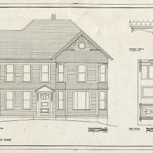 Blueprint HABS ILL,8-MTCAR,1- (sheet 13 of 15) - Main & Market Streets (Structures), Courthouse Square, Main, Market, Center, Clay & Broadway, Mount Carroll, Carroll County, IL Cheap Pice