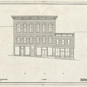 Blueprint HABS ILL,8-MTCAR,1- (sheet 9 of 15) - Main & Market Streets (Structures), Courthouse Square, Main, Market, Center, Clay & Broadway, Mount Carroll, Carroll County, IL Outlet Free Shipping Authentic