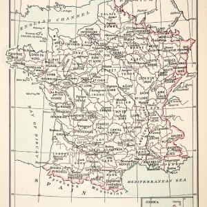1936 Print Map France Departments Loiret Yonne Marne Gard Landes Et Cher XEM1 With Paypal Cheap Online