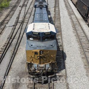 Grafton, WV Photo - A Diesel Locomotive Passes Along What were Once Bustling Passenger Rail Lines of The Baltimore & Ohio Railroad which was an Early B&O hub Buy Cheap For Cheap