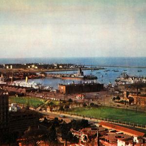 1937 Print Argentina Port Buenos Aires South America Harbor Leigh Irwin FZ3 Inexpensive Cheap Online