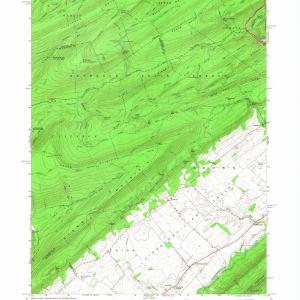 1966 Barrville, PA - Pennsylvania - USGS Topographic Map Cheap Pice Wholesale