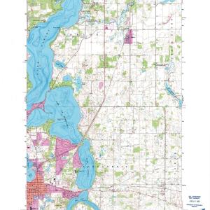 1966 Alexandria East, MN - Minnesota - USGS Topographic Map Buy Online