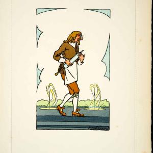 1928 Lithograph Joseph Hemard Le Malade Imaginaire Moliere Play ADLH1 Online Cheap Pice