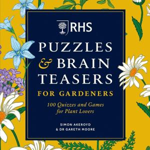 RHS Puzzles & Brain Teasers for Gardeners Activity Book by Simon Akeroyd Footlocker Cheap Online