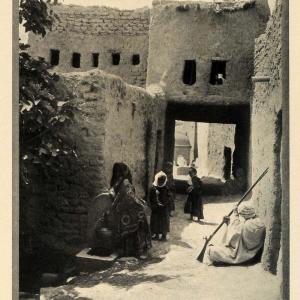 1912 Print Biskra Algeria Hut Architecture Gate Construction Arabian TRV1 Sale Popular