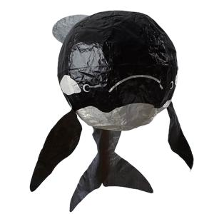 Black Whale Japanese Paper Balloon by Petra Boase Free Shipping Outlet