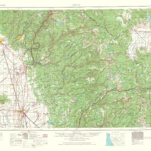 Topographical Map - Chico California Nevada Quad - USGS 1967 - 23 x 31.75 - Vintage Wall Art Cheap Pice For Sale