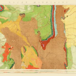 Topographical Map - Colorado Rocky Mountains Wyoming - King 1876 - 23 x 34.58 - Vintage Wall Art With Mastercard Online