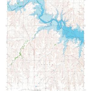1967 Dorrance, KS - Kansas - USGS Topographic Map v2 Fast Delivery Cheap Online