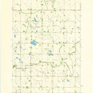 1958 Gracelock, MN - Minnesota - USGS Topographic Map v4 Eastbay Online