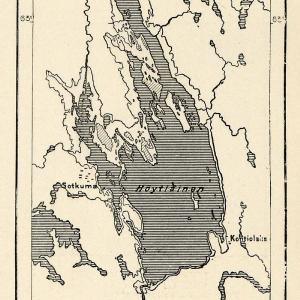 1882 Relief Line-block Map Hoytiainen Lake Finland Karelia Map Cartography XGS6 Cheap Sale Store
