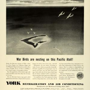 1941 Ad York Refrigeration Air Conditioning WWII Food Conservation Navy Air FZ5 Wide Range Of Online