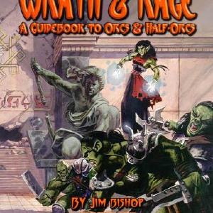 Wrath & Rage Guide Book to Orcs & Half-Orcs Cheap Sale 100% Original