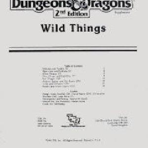 Wild Things Best Sale Online