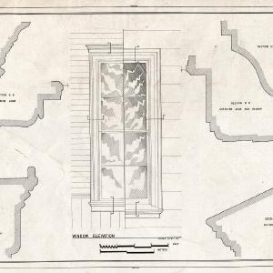 Blueprint 9. Window Elevation and Details - Saints Peter & Paul Russian Orthodox Church, Church Street, Saint Paul, Aleutians West Census Area, AK Best Place