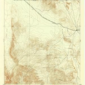 1895 Marfa, TX - Texas - USGS Topographic Map Sale Lowest Pice