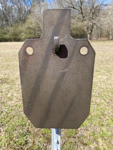 Magnum Target 3/8" AR500 7x12 IDPA/IPSC Steel Shooting Target w/ T-Post Hook (GIDPA121TPH1AR500-3H) Sale Discount