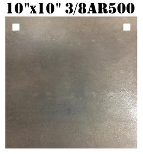 Magnum Target 3/8" AR500 10"x10" Square Steel Shooting Target - Cowboy Action CAS Pistol & Rifle Gong 1pc (GS10X101AR500-2H) Sale 100% Original