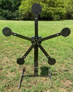 Magnum Target 3/8" AR500 Portable Texas Star No Weld Reactive Steel Shooting Target w/ 6in Paddles (TS-6) Real Cheap Online