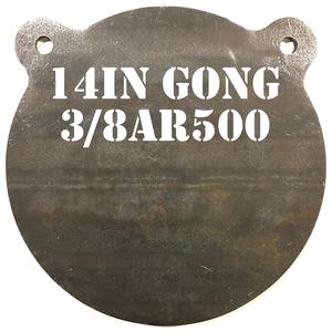 Magnum Target 14" x 3/8" AR500 Gong/Hanger Steel Shooting Target - Pistol & Rifle Plate 1pc. Set (G141EAR500) Buy Online Cheap Pice
