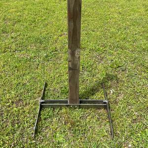Magnum Target 2x4 Steel Reactive Shooting Target STAND BASE ONLY - 30" Long Legs (2x4STD-1CB-2LONGLEG-NP) Cheap Best Store To Get