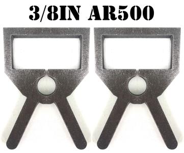 Magnum Target 3/8" AR500 Steel Shooting Target Stand Bracket Mounts for 2x4 & 1" Pipe or 3/4" EMT Conduit 2pc (2x4-HCB2AR500) Amazon Cheap Pice