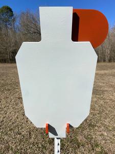 Magnum Target 3/8"AR500 STEEL HOSTAGE REACTIVE IDPA 2/3 SHOOTING TARGET 12X20 w/ T-post Mount - HT12X24TPM1DT-KIT With Mastercard Cheap Pice