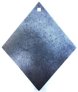 12" x 3/8" AR500 Cowboy Action CAS Diamond Steel Shooting Target (SUIT12AR500-1PC-DIAMOND) Free Shipping View