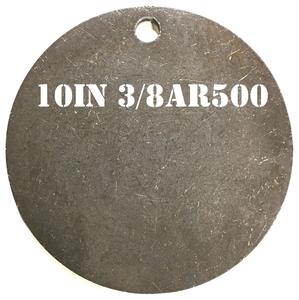 Magnum Target 10" x 3/8" AR500 Gong/Hanger Steel Shooting Target - Pistol & Rifle Plate 1pc Set (H101AR500-RND) Cheap Low Pice Fee Shipping