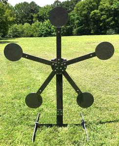 Magnum Target 3/8" AR500 Portable Texas Star No Weld Reactive Steel Shooting Target w/ 8in Paddles (TS-8) Shop Offer