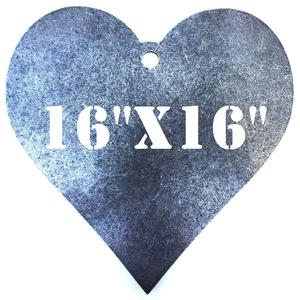 16" x 3/8" AR500 Cowboy Action CAS Heart Steel Shooting Target (SUIT16AR500-1PC-HEART) Sale Extremely