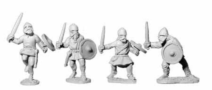 DA1010 - Viking Unarmoured with Swords (4) Cheapest Pice Online