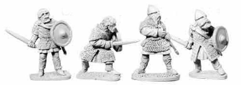 DA1001 - Viking Armoured with Swords (4) Buy Cheap Manchester